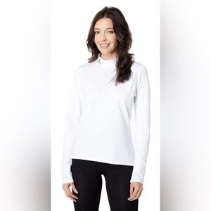 New Adidas Womens XL Golf Sport Performance Primegreen Cold Rdy Long Sleeve Mock